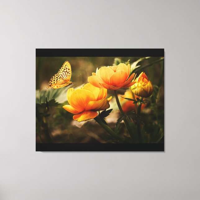 Large Stretched Canvas Print (Front)