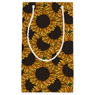 Large Sunflower Field Gift Bag