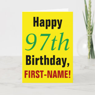 large print birthday cards