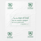 Large Third Street Academy Fleece Blanket