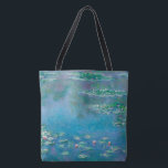 Large Tote Monet "Water Lilies" on Both Sides Bag<br><div class="desc">Large Tote with Impressionist Claude Monet's "Water Lilies" Shown on Both Sides</div>