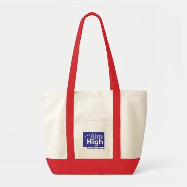 Large Tote - Orange Bag (Front)