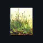 Large Turf - Albrecht Durer - c1503 Canvas Print<br><div class="desc">Show people your style and refinement with this reproduction of a fine art piece entitled "Large Turf" by Albrecht Durer. Still life painting of grass and weeds. Painted circa 1503.</div>