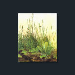 Large Turf - Albrecht Durer - c1503 Canvas Print<br><div class="desc">Show people your style and refinement with this reproduction of a fine art piece entitled "Large Turf" by Albrecht Durer. Still life painting of grass and weeds. Painted circa 1503.</div>