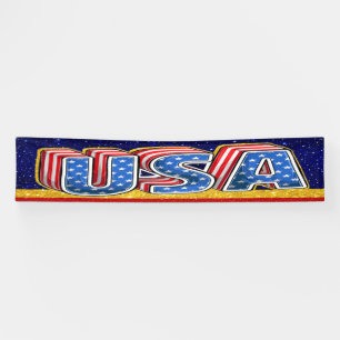 LARGE USA  BANNER