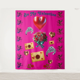 Large Valentine Tapestry