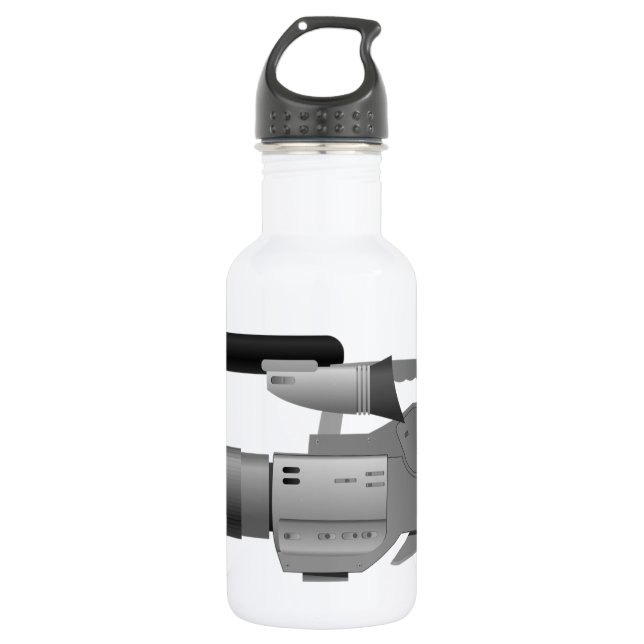 Large Video Camera Water Bottle (Front)