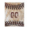 Large Vintage Baseball Blanket with Jersey NUMBER