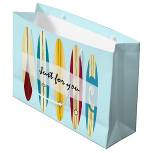 Large Vintage Longboards Gift Bag