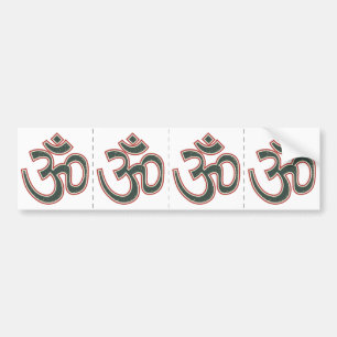 Large Vintage OM Bumper Sticker