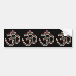 Large Vintage OM Bumper Sticker