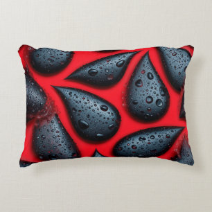 Large Watermelon seeds Decorative Cushion