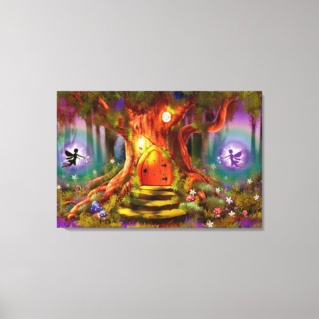 Large Wrapped canvas The Magic Tree (Front)