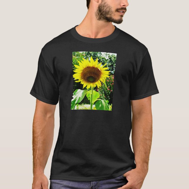 Large yellow Sunflower T-Shirt (Front)