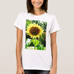 Large yellow Sunflower T-Shirt