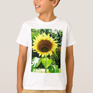 Large yellow Sunflower T-Shirt