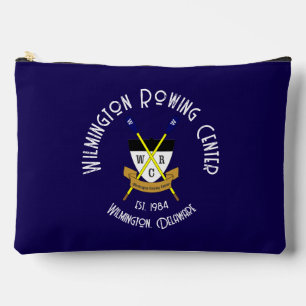 Large Zip Pouch Blue