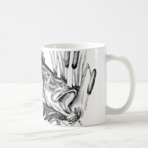 Largemouth bass coffee mug