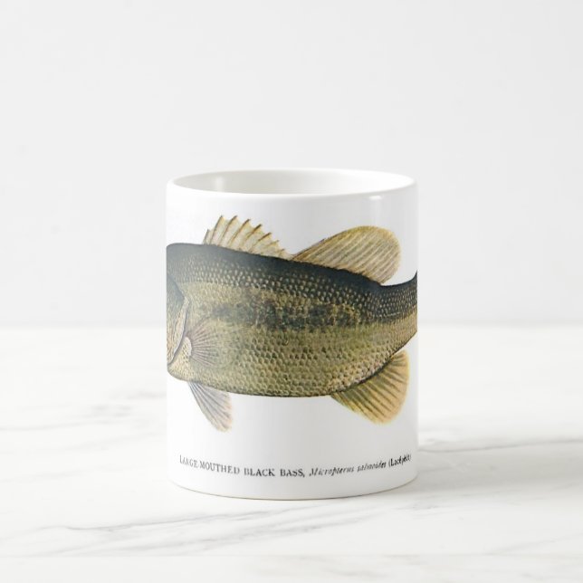 Largemouth Bass Coffee Mug (Center)