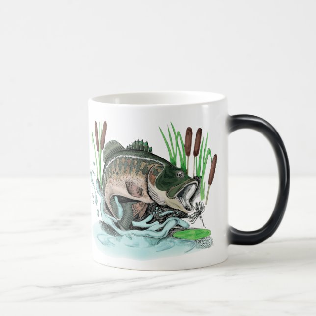 Largemouth Bass Magic Mug (Right)