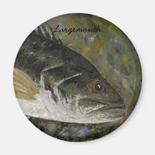 Largemouth Bass Magnet