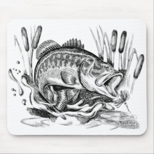 Largemouth Bass Mouse Mat