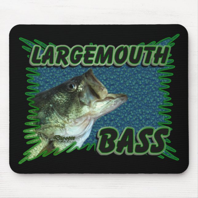 Largemouth Bass Mouse Mat (Front)