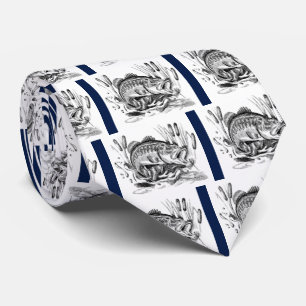 Largemouth Bass Tie