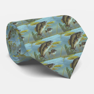 Largemouth Bass Tie