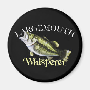 Largemouth Bass Whisperer Magnet