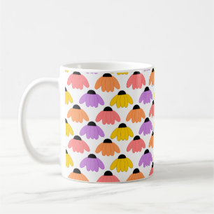 Larger Coloured Coneflowers  Coffee Mug