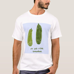 Larger "It's Pickle-o'clock Somewhere" Print Tee