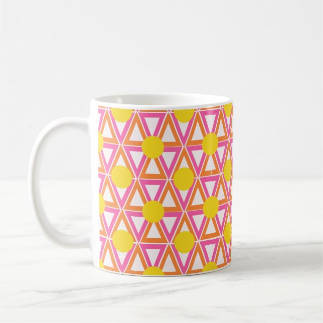Larger Pink Lemonade  Coffee Mug (Left)