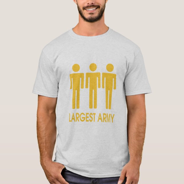 Largest Army T-Shirt (Front)