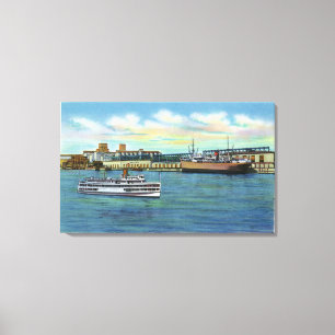 Largest Grain Elevator in the World Canvas Print