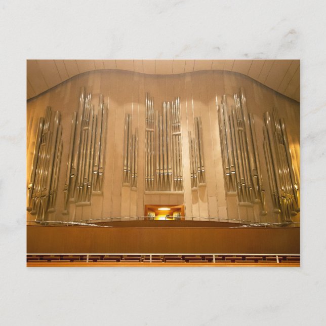 Largest pipe organ in China Postcard (Front)