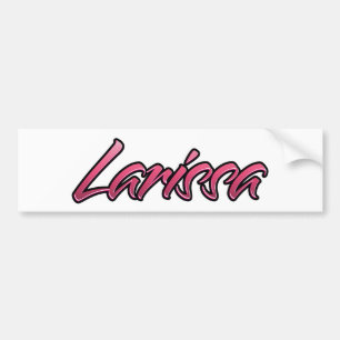 Larissa faded pink Aufkleber Sticker