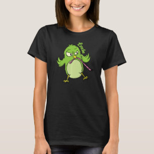Lark sleeping Type early Bird catches Worm T-Shirt