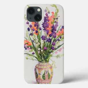 Larkspur and Gladioli in a Moroccan Vase iPhone 13 Case