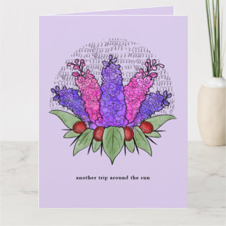 Larkspur and Ruby - July Card