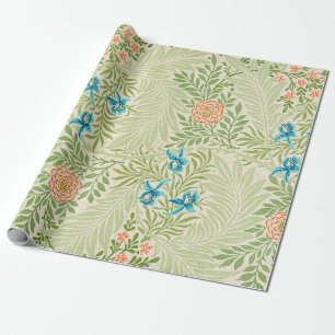 Larkspur Pattern (by William Morris) Wrapping Paper