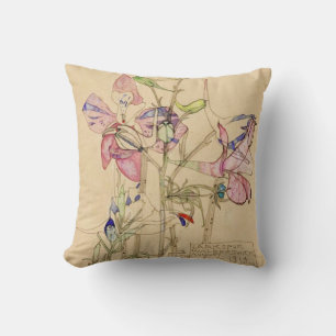 Larkspur Walberswick by Charles Mackintosh Cushion