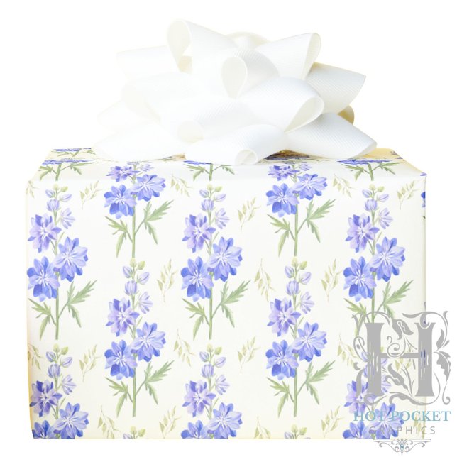 Larkspur Wrapping Paper (Creator Uploaded)
