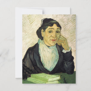 L'Arlesienne (Madame Ginoux) by Vincent van Gogh