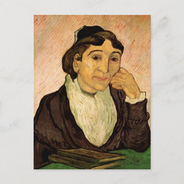 L'Arlesienne (Madame Ginoux) by Vincent van Gogh Postcard (Front)