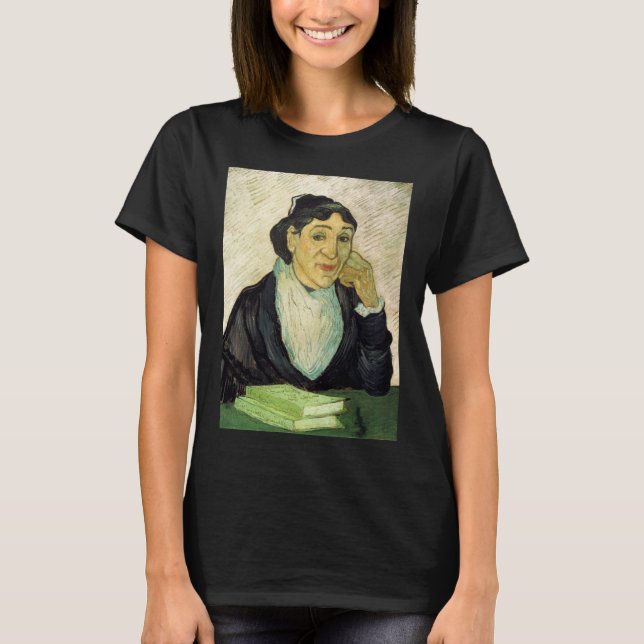L'Arlesienne (Madame Ginoux) by Vincent van Gogh T-Shirt (Front)