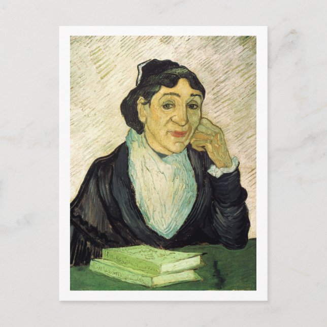 L'Arlésienne (Madame Ginoux), Vincent van Gogh Postcard (Front)