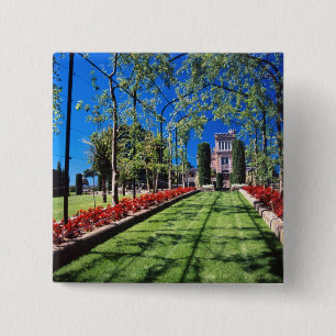 Larnach Castle, Dunedin, New Zealand 2 15 Cm Square Badge