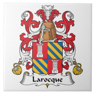 Larocque Family Crest Tile