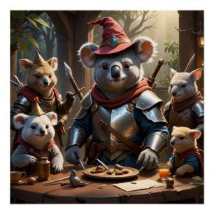 LARPing Animals Poster